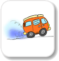 Cartoon image of a van